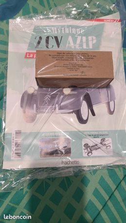 Citroën 2CV AZLP : en maquette 1/8 chez Hachette Collection - Les Voitures