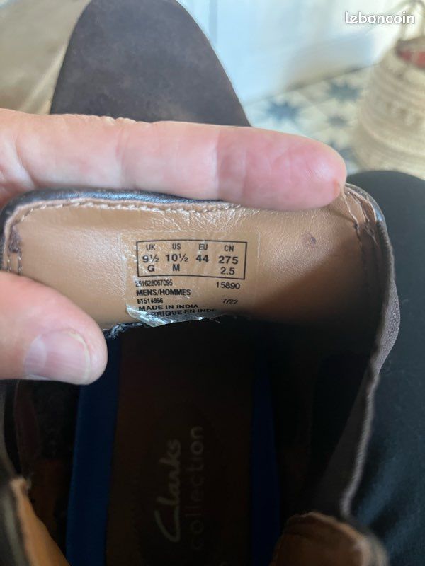 Bottines Clarks marron (image 5)