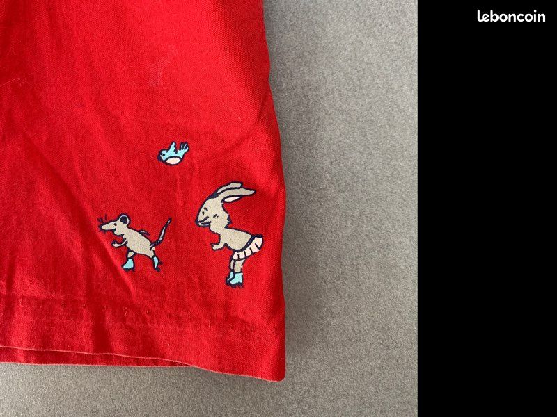 Jupe short rouge Sergent Major 7 ans Alex51 (image 2)