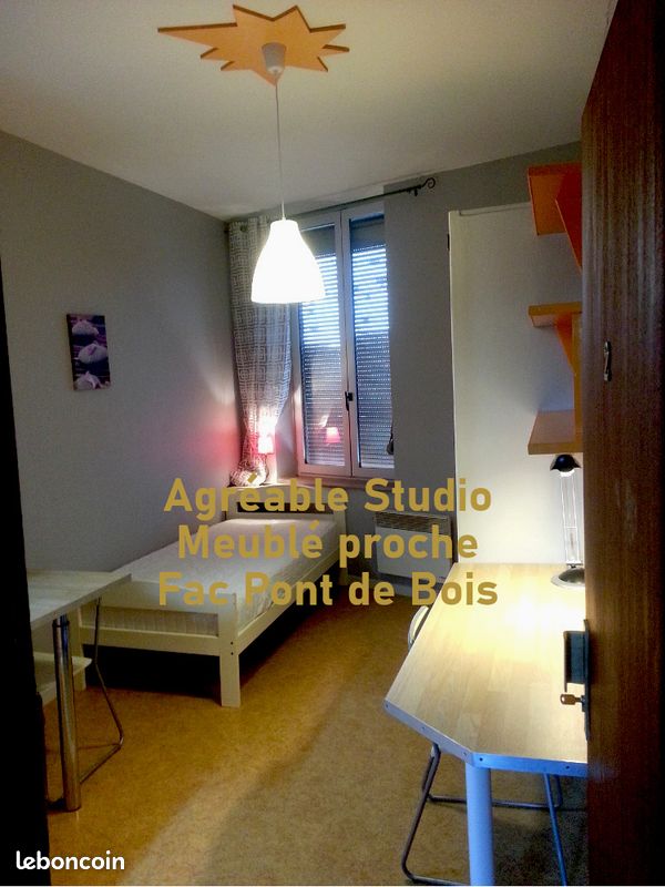 Appartement 1 pièce 16 m² · à Villeneuve-d'Ascq · 16 m² · 490 €