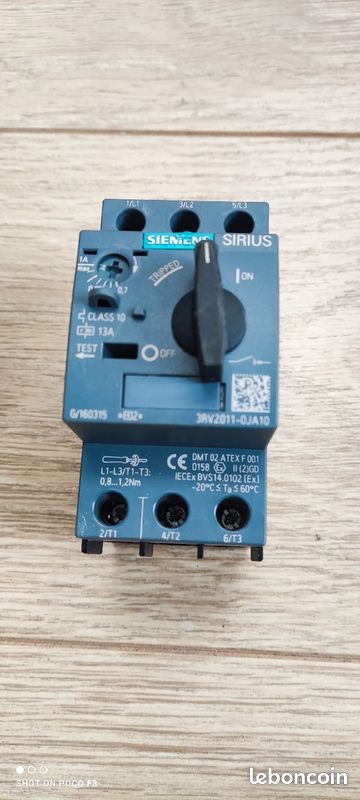 Disjoncteur et contacteur Siemens Sirius (image 1)