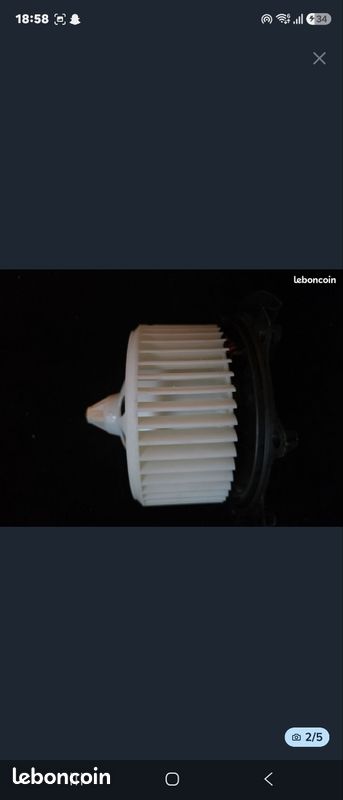 Pulseur d’air habitacle renault espace iv (image 2)