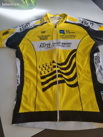 Maillot Cycliste Ancien A.S.P.T.T Troyes