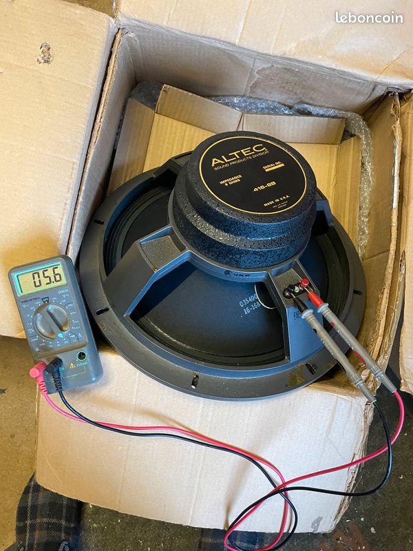 Paire ALTEC 416-8b (membranes GPA neuves) (image 3)