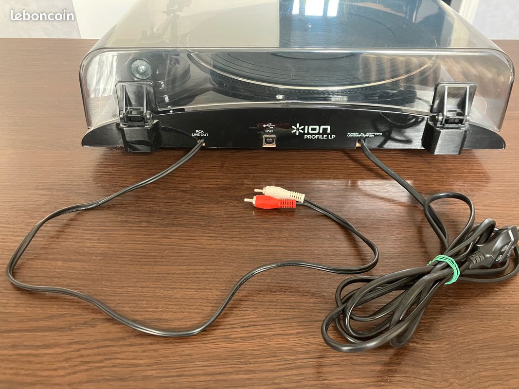 PLATINE ION PROFILE LP Tourne-Disque de Conversion Vinyl USB RCA PLATINE ION PROFILE LP Tourne-Disque de Conversion Vinyl USB RCA