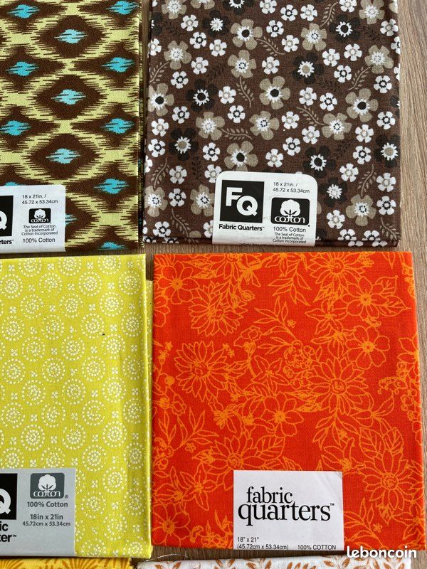 Fat quarters tissu (image 3)