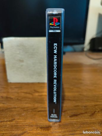 Jeu PS1 ECW Hardcore Revolution – Version PAL Européenne – Édition Acclaim – Comme Neuf – Combat Et Sport