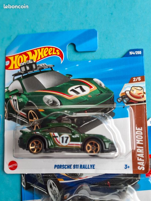 Lot x 6 Porsche safari Hot Wheels rallye rally (image 7)