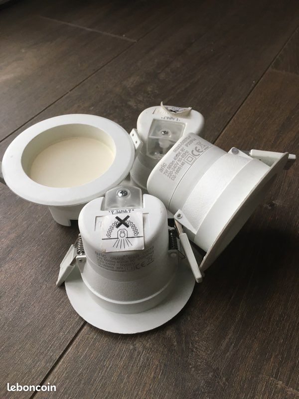 Spot Encastré LED ARIC 7W 4000K - Luminaire Blanc Chaud - Neuf Pour Plafond