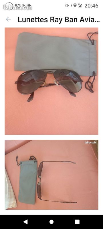 Lunettes RAY BAN AVIATOR (image 1)
