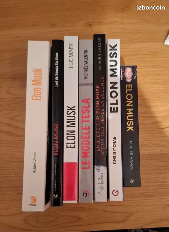 Livres sur elon musk (image 1)