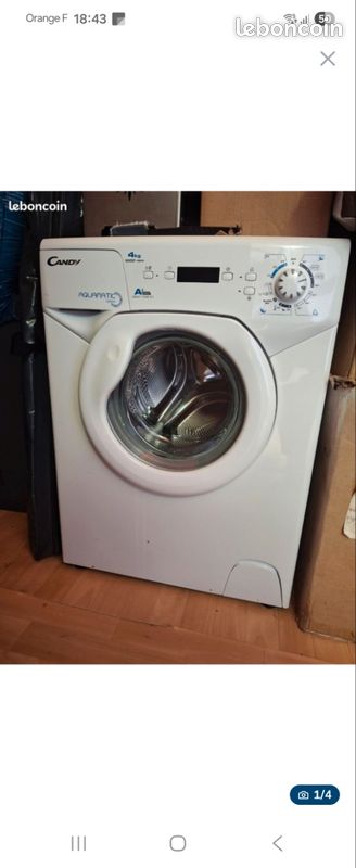 Lave linge candy 4kg (image 1)