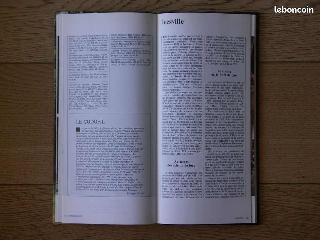 Livre La Lousianne aujourd'hui par Michel Tauriac (image 4)