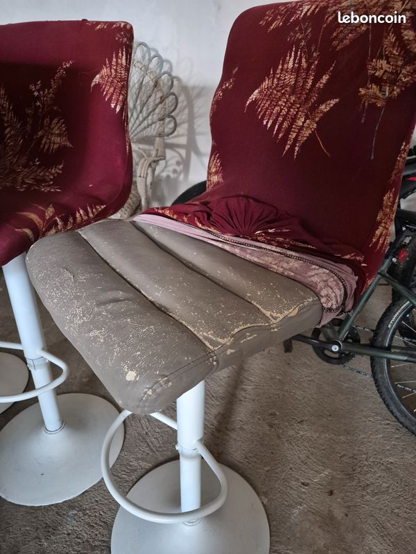 5 chaises hautes + pied (image 4)