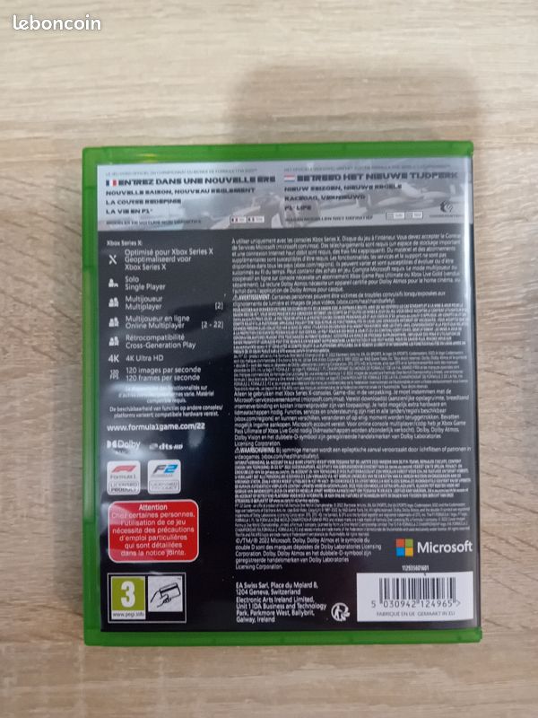 Jeu f1 22 xbox série X (image 2)