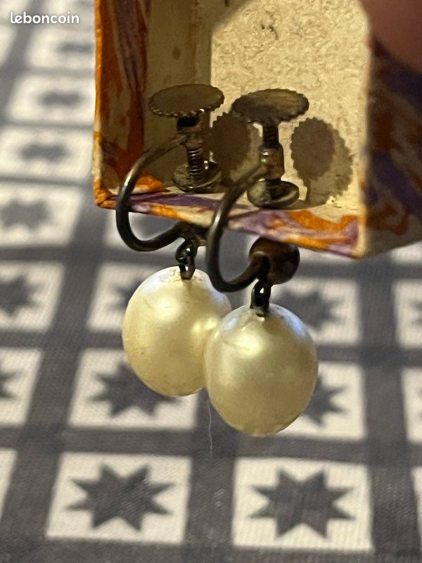 Boucle d'Oreille Chaine Boule | Chaîne Bijoux