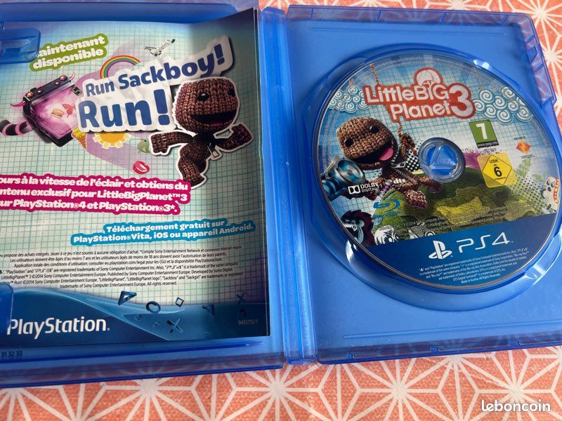 Little Big Planet 3 - PlayStation 4 - Très Bon état - PEGI 7