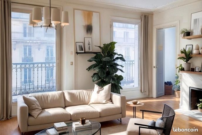 Appartement haussmannien 92m²