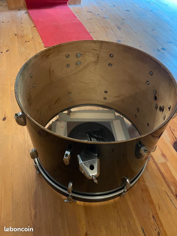 Kit batterie Pearl Forum 22” + floor tom + hardware + nombreuses peaux (image 10)