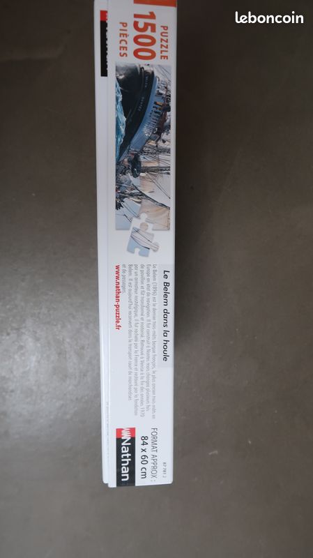 Puzzle 1500 pieces du Belem dans la houle (image 3)