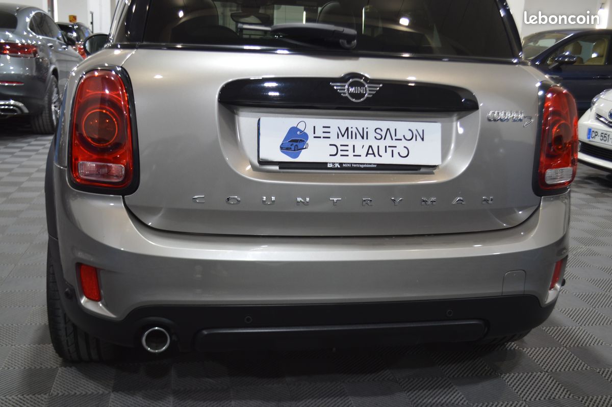MINI COUNTRYMAN II (F60) COOPER D ALL4 RED HOT CHILI 150 BVA8-48.800km-Toit Ouvrant-GPS CarPlay-Sièges Chauffants-Cuir Intégral Blanc-Jantes 19"-Historique Limpide Mini-Etat Rare-Garantie 12 Mois (image 15)
