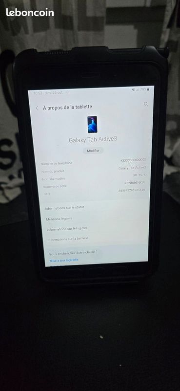 Samsung Galaxy Tab Active Enterprise Edition Tablettes Liseuses