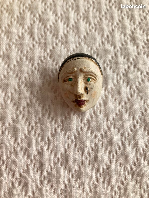 Petite broche Pierrot (image 1)
