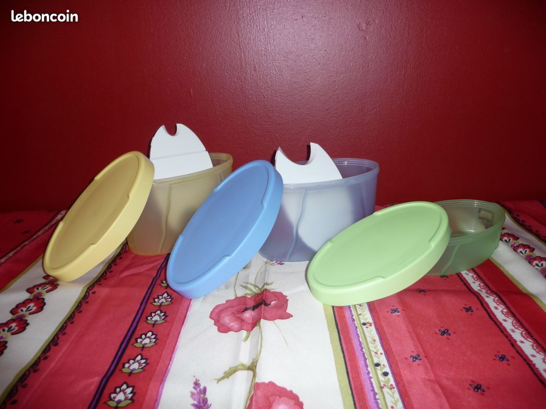 Lot de 3 boites tupperware (image 1)