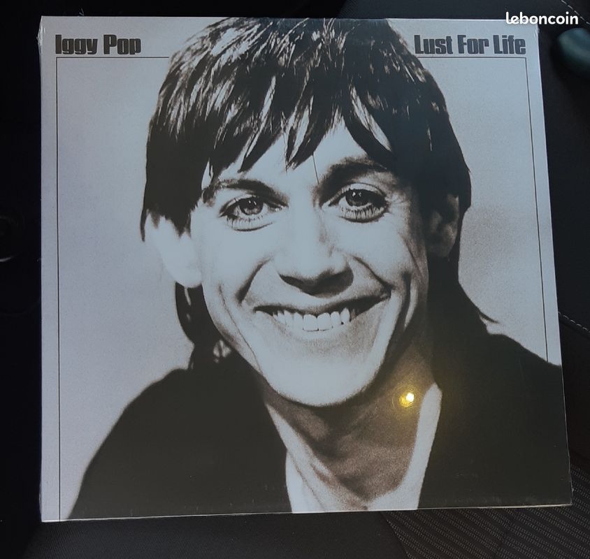 Iggy pop vinyle 33 tours LP lust for life - état neuf sous blister (image 1)