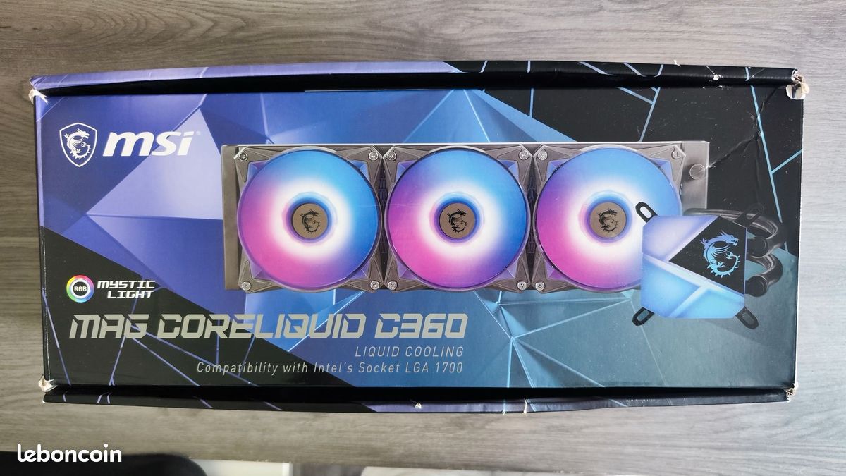 Watercooling MSI MAG CORELIQUID C360 (image 6)