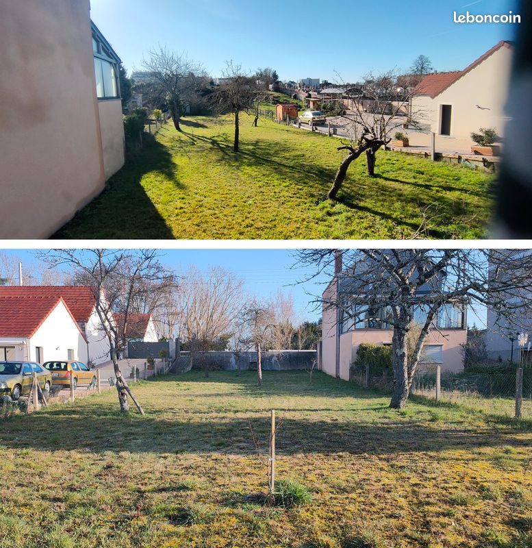 Terrain constructible à Châteauroux, quartier St Denis · 45 000 €