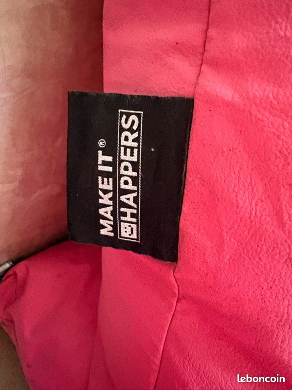 Coussins de palette HAPPERS - rose - très bon état (image 2)