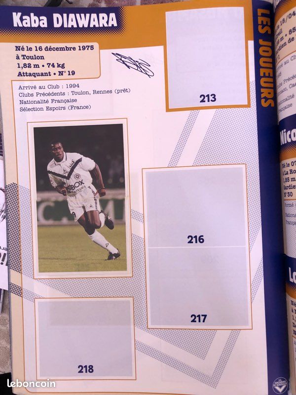Album girondins de Bordeaux foot (image 5)