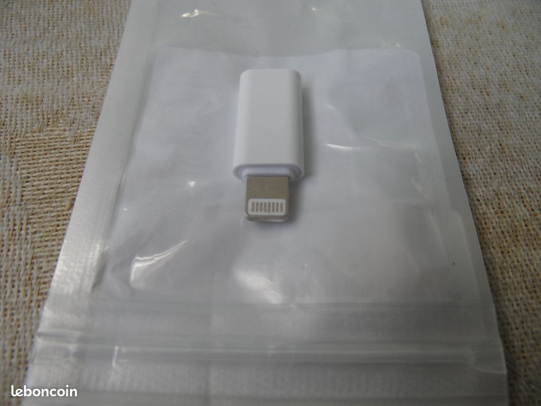 Adaptateur chargeur USB-C vers Lightning (image 3)
