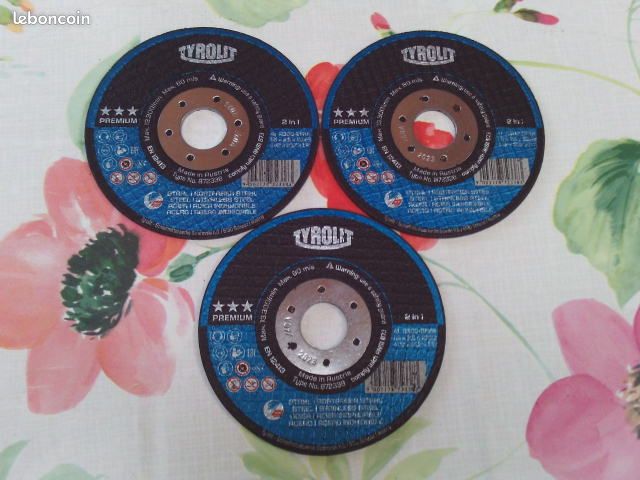 Lot de 24 DISQUES à TRONCONNER TYROLIT PREMIUM (image 1)