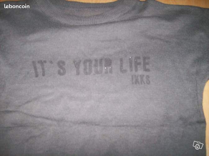 Pull fin ikks en 5 ans a 4 euro (image 2)