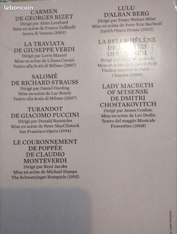 Coffret de 8 DVD opéras (image 2)