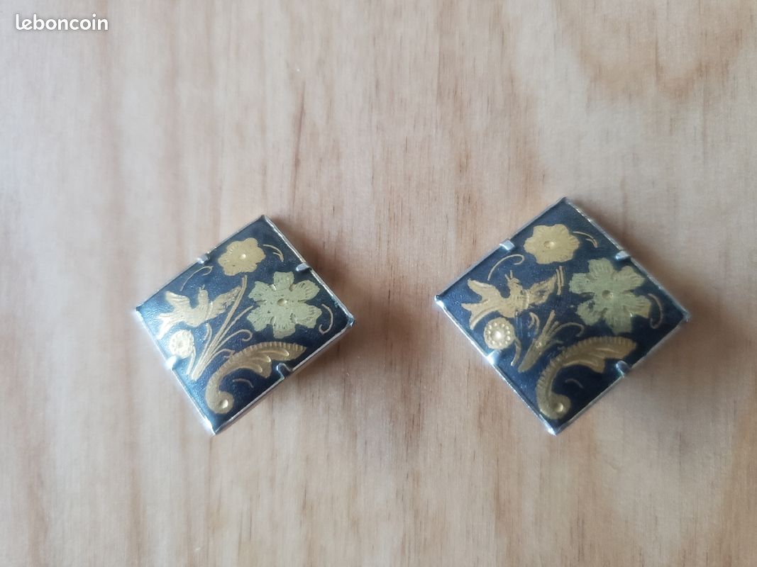 Boucles d'oreilles à Clips de Tolède (image 2)