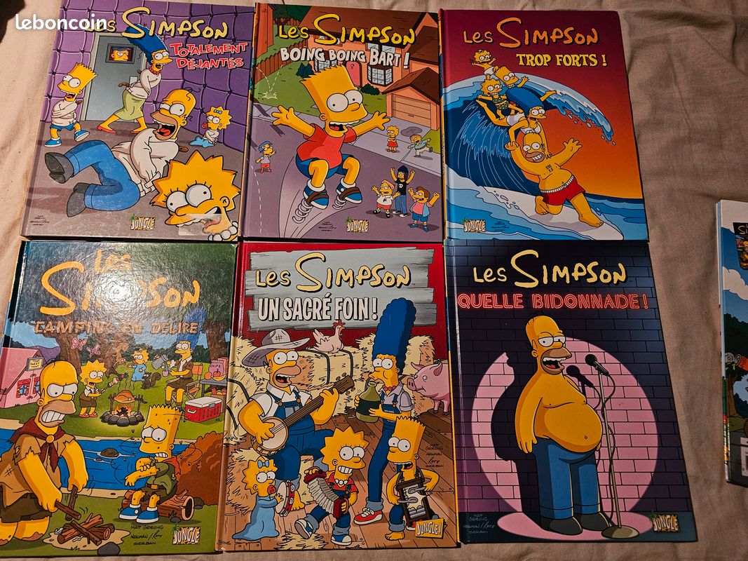 BD LES SIMPSON - Bart SIMPSON - nombreux titres au choix - Livres