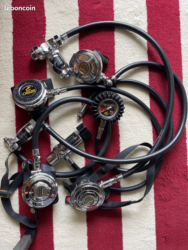 Détendeur SPIRO CLUB / La Spirotechnique – Vintage Années 80, En L'état, Occasion