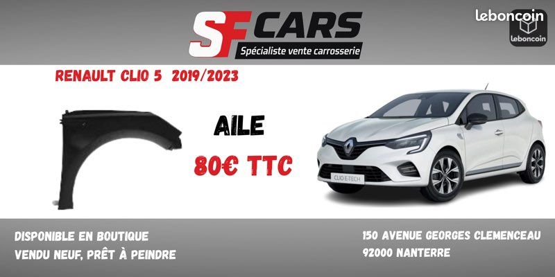 Aile Renault Clio 5 (image 1)