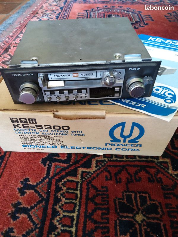 Autoradio pioneer KE -5300, vintage, 1980 (image 1)