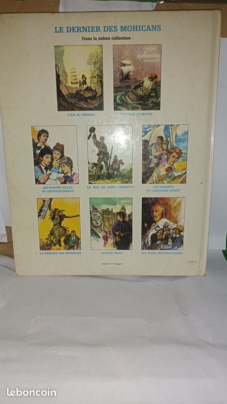 Vend bd de fenimore cooper "le dernier des mohicans (image 3)