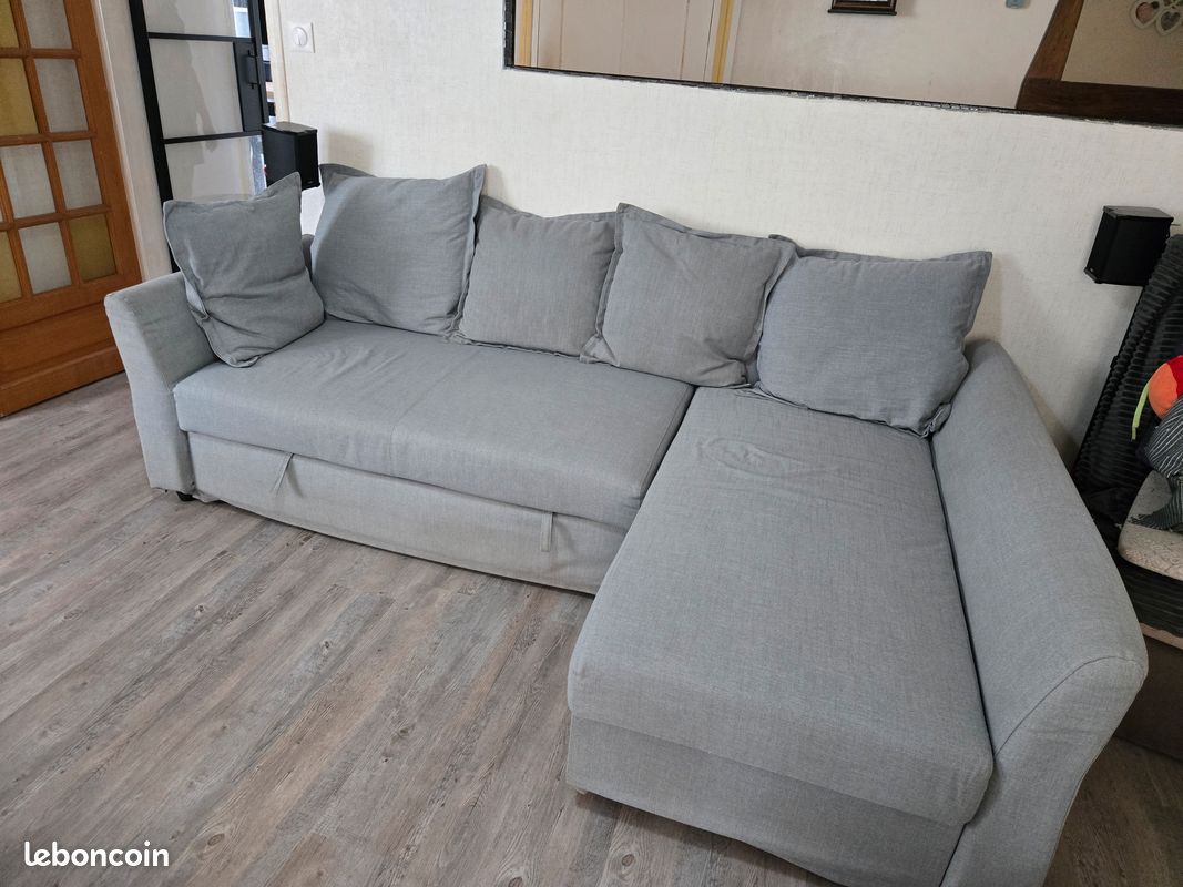 Canape meridienne convertible de 3 places (image 2)