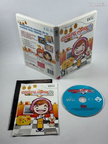 Jeu Cooking Mama 2 : Tous à Table ! – Nintendo Wii, Bon état, Vendeur Pro