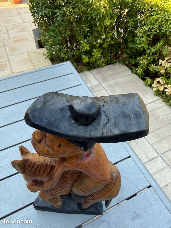 Statut bois ( acheté en Afrique) (image 4)