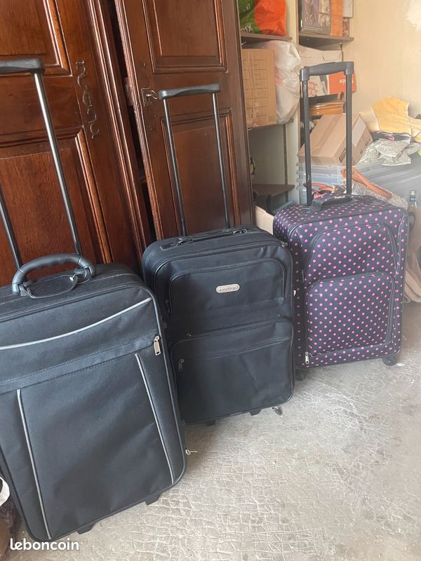 Lot de 3 valises cabine (image 1)