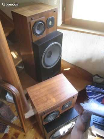 Paire d'enceintes vintage 3A 3 voies – Made in France – Excellent état - Photo, audio & vidéo