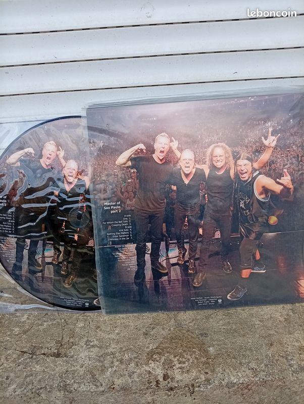 Metallica - Master Of Sao Paulo Part 1 & 2 - 2 Vinyles Picture Disc (image 3)
