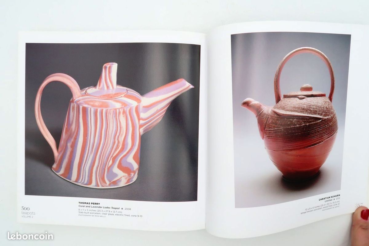 500 théières Volume 2 - Jim Lawton céramique argile teapots (image 8)